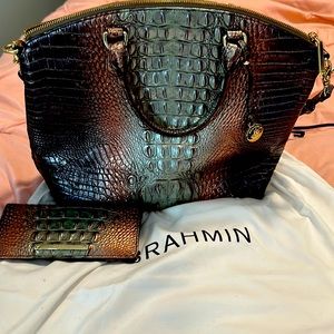 Brahmin Bag & Matching Wallet